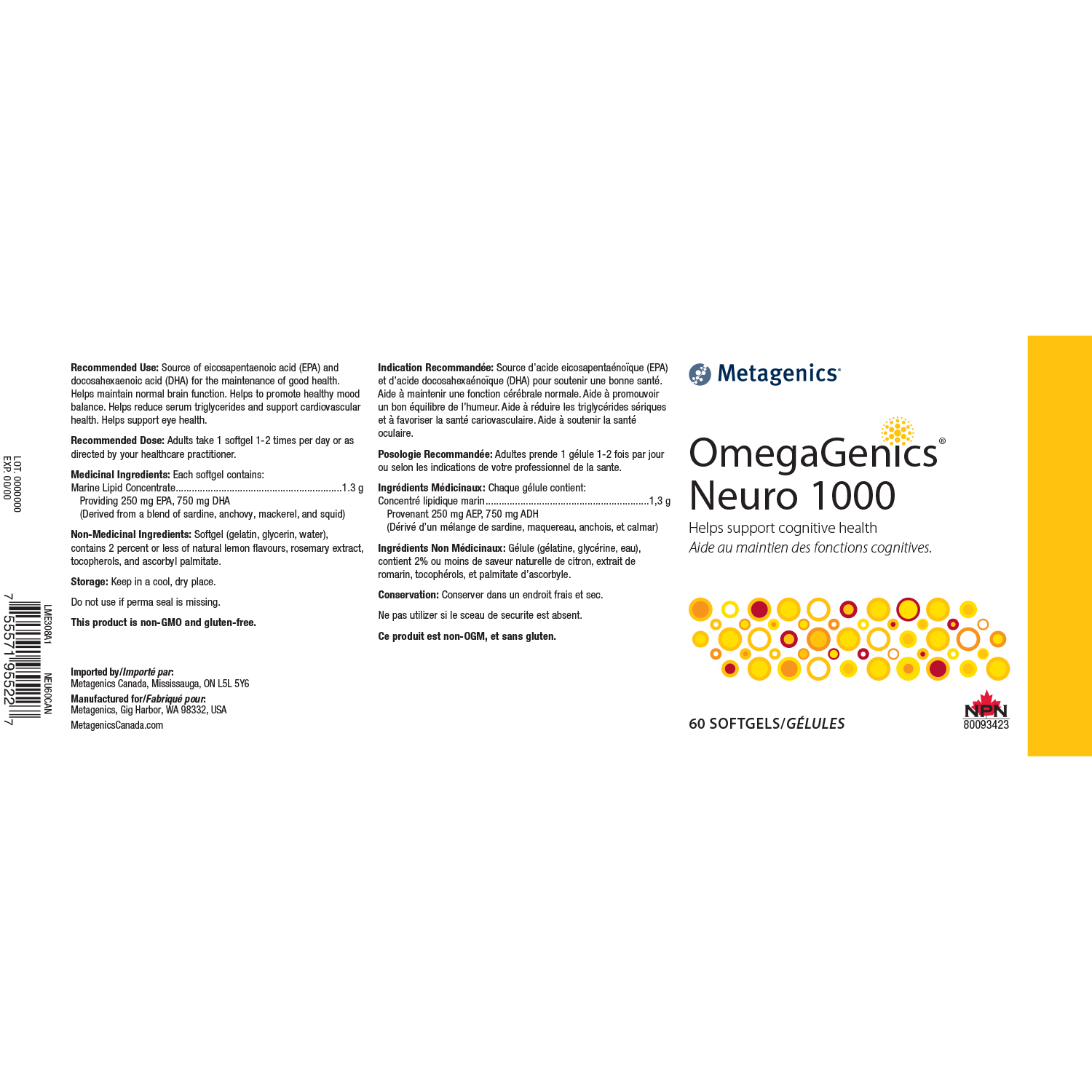 Omegagenics Neuro1000