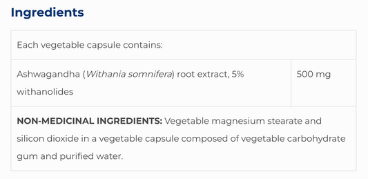 Ashwagandha SAP