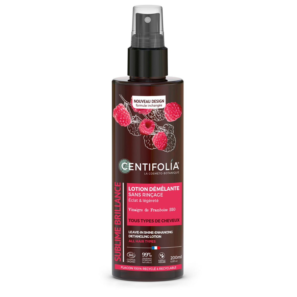 Lotion démêlante brillance sans rinçage