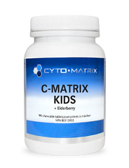 C Matrix Kids + Elderberry Comprimés mâchables