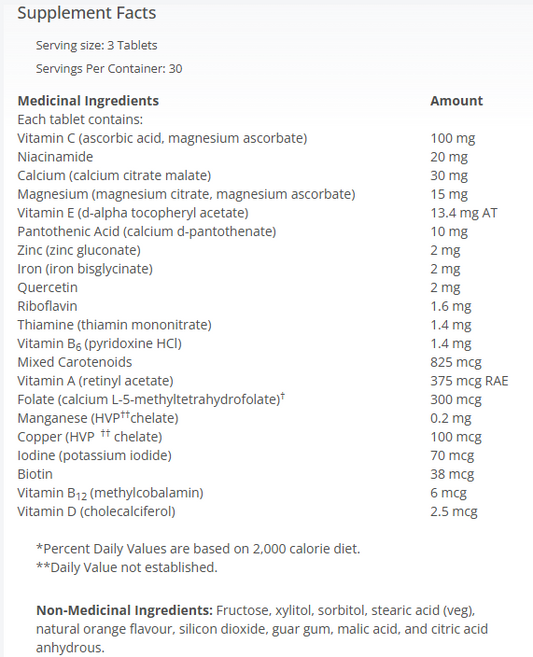 Multigenics Chewable