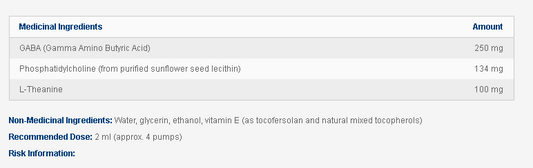 Liposomal Gaba avec L-Théanine