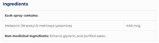 Liquid Melatonine SAP
