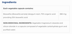 Boswellia SAP