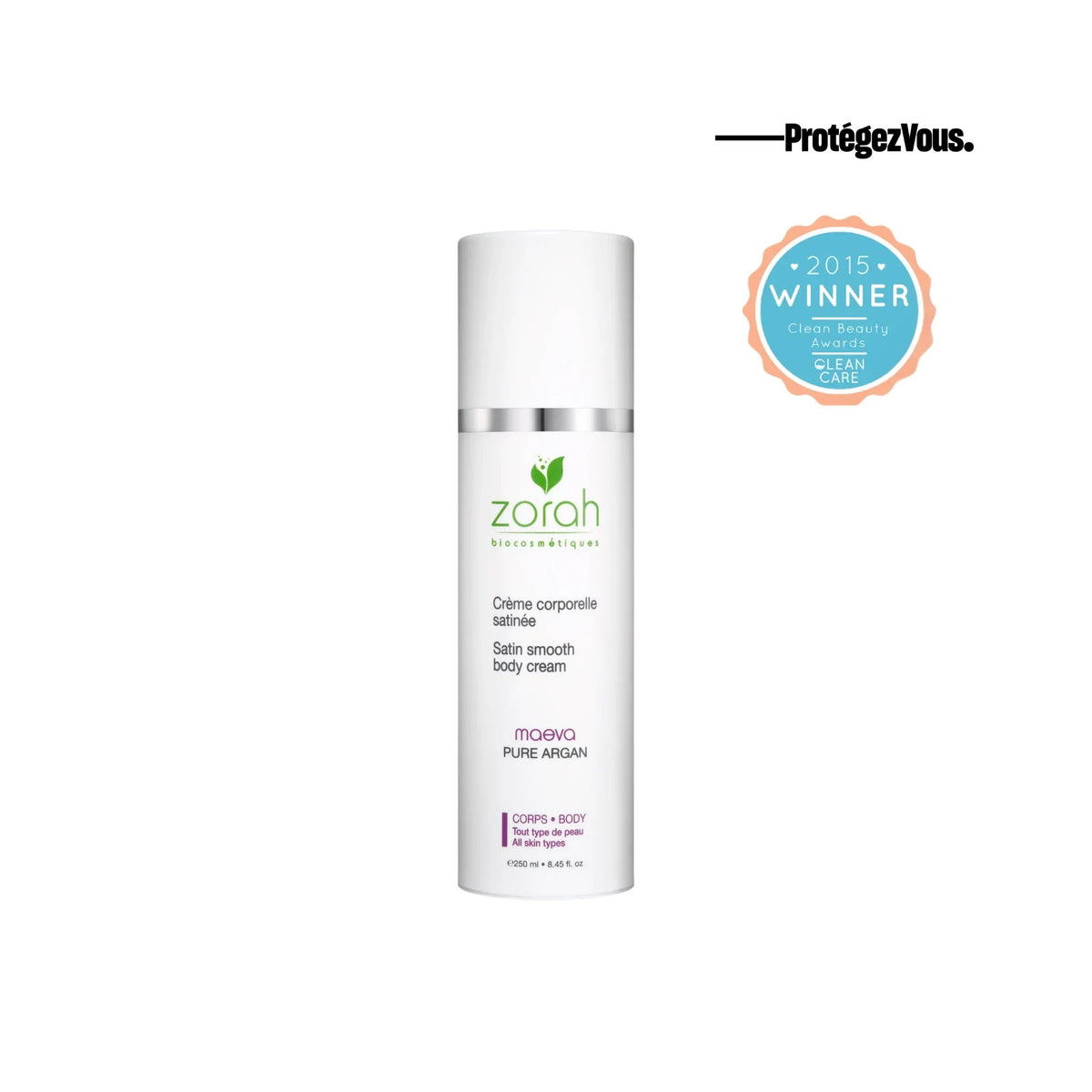 maeva | satin-finish moisturizing body cream
