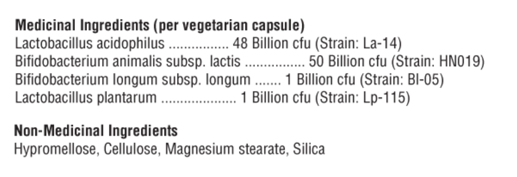 Probiotic 100B