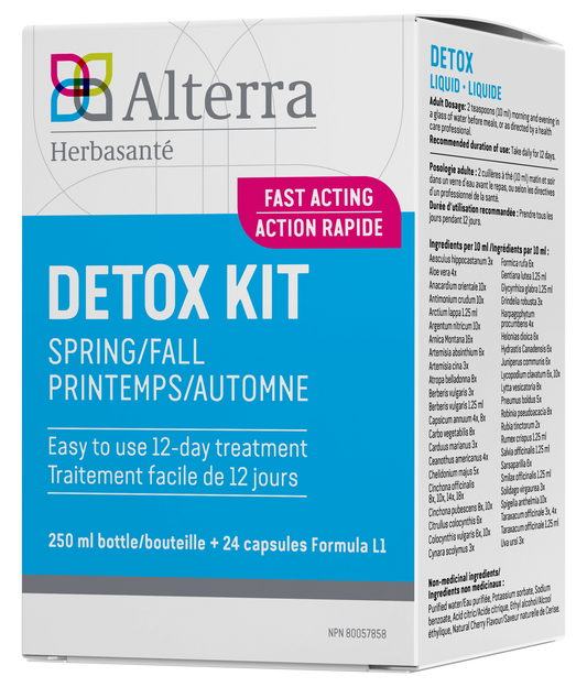 Détox kit printemps/automne 12 jours - Nouvelle présentation