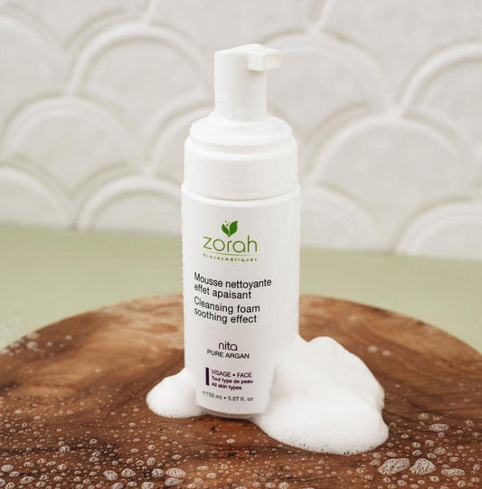 nita | soothing eye and face cleansing foam